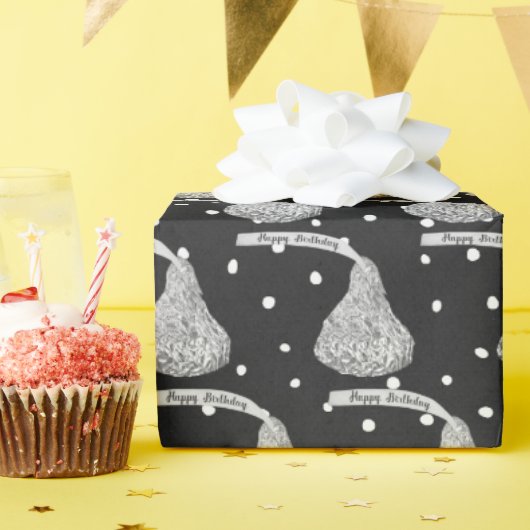 ハッピーバースデーキスオンドット ラッピングペーパー (誕生日パーティー)