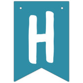 ハッピーバースデーキッズサマーアイスポップ・アートのパーティー バンティングフラッグ (第2の旗)