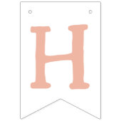 ハッピーバースデーキッズバニー誕生日 バンティングフラッグ (第2の旗)