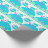 ハッピーバースデーキッズラッパーソナライズされたピング紙 ラッピングペーパー (角)