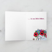 ハッピーバースデーキッテン カード (内部)