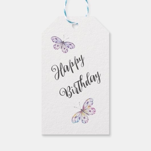 ハッピーバースデーキットンインガーデン ギフトタグ (裏面)