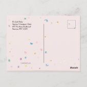 ハッピーバースデーキティー ポストカード (裏面)