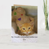 ハッピーバースデーキトン カード (裏面)