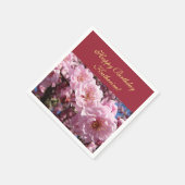 ハッピーバースデーキャサリン誕生日ズパーティーナプキン スタンダードカクテルナプキン (角)