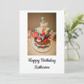 ハッピーバースデーキャサリン シーズンカード (スタンド正面)