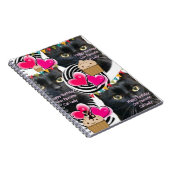 ハッピーバースデーキャットレディーノート ノートブック (右側)