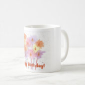 ハッピーバースデーキャンドル コーヒーマグカップ (正面右)