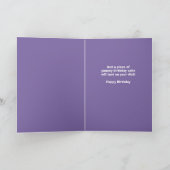 ハッピーバースデーキャ吹ットのキャンドルオンケーキ シーズンカード (内部)