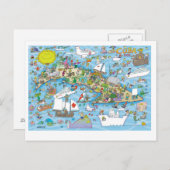 ハッピーバースデーキューバ ポストカード (正面/裏面)