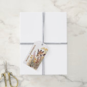 ハッピーバースデーキリン ギフトタグ (より糸付き)