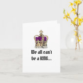 ハッピーバースデーキング折り畳みグリーティングカード カード (黄色い花)