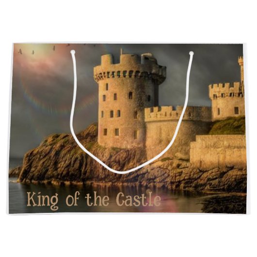 ハッピーバースデーキング・オブ・キャッスル ラージペーパーバッグ (正面)