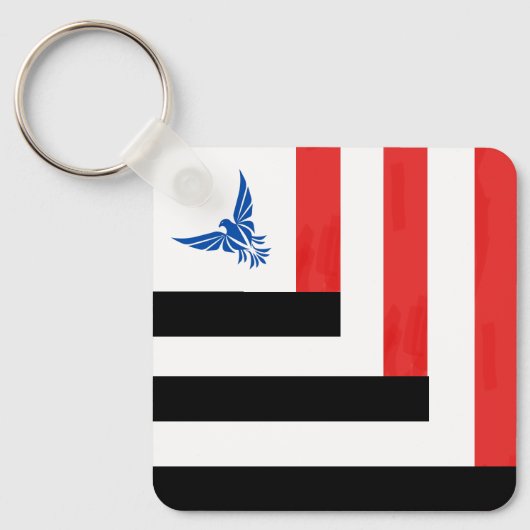 ハッピーバースデーキーチェーン キーホルダー (正面)