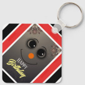 ハッピーバースデーキーチェーン キーホルダー (裏面)