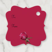 ハッピーバースデーギフトつるのラベル フェイバータグ (裏面)