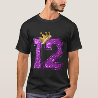 ハッピーバースデーギフトガールズ12誕生日 Tシャツ