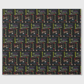 ハッピーバースデーギフトラッピング紙スカーレット ラッピングペーパー (フラット)