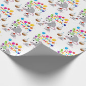 ハッピーバースデーギフトラッピング紙ポッサム ラッピングペーパー (角)