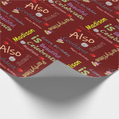 ハッピーバースデーギフトラッピング紙マディソン ラッピングペーパー (角)