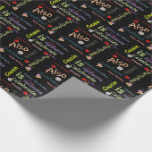 ハッピーバースデーギフトラッピング紙従兄弟 ラッピングペーパー (角)