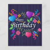 ハッピーバースデーギフトラブケーキ チラシ (裏面)