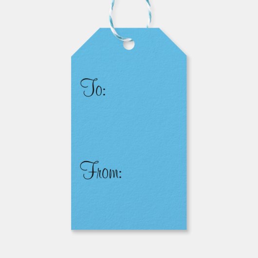 ハッピーバースデーギフトラベルサメ魚 ギフトタグ (裏面)