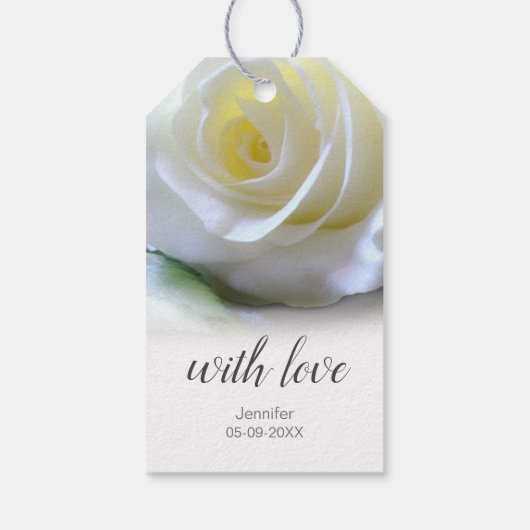 ハッピーバースデーギフトラベル ギフトタグ (裏面)