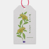 ハッピーバースデーギフトラベル ギフトタグ (裏面)