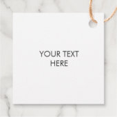 ハッピーバースデーギフトラベル、誕生日ラベル、クラフト フェイバータグ (裏面)