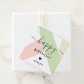 ハッピーバースデーギフトラベル、誕生日ラベル、スラッシュ フェイバータグ (インサイチュ)