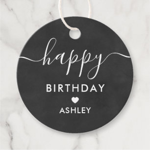 ハッピーバースデーギフトラベル,誕生日ラベル, フェイバータグ