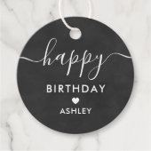 ハッピーバースデーギフトラベル,誕生日ラベル, フェイバータグ (正面)