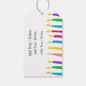 ハッピーバースデーギフトラベル- SRF ギフトタグ (裏面)