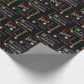 ハッピーバースデーギフト包装紙マザー・イン・ロー ラッピングペーパー (角)