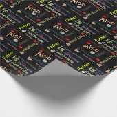 ハッピーバースデーギフト包装紙父 ラッピングペーパー (角)