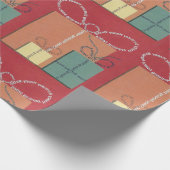 ハッピーバースデーギフト（弓） ラッピングペーパー (角)