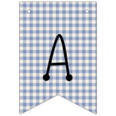 ハッピーバースデーギンガムレインボーバンティングフラッグ バンティングフラッグ (第2の旗)