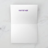 ハッピーバースデーギーク カード (内部)