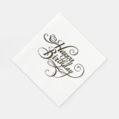 ハッピーバースデークラシック収集 スタンダードランチョンナプキン (角)