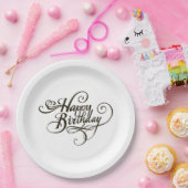 ハッピーバースデークラシック収集 ペーパープレート (パーティー)
