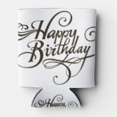 ハッピーバースデークラシック収集 缶クーラー (正面)