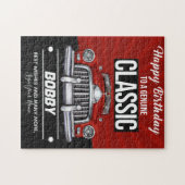 ハッピーバースデークラシック男 ジグソーパズル (横)