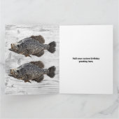 ハッピーバースデークラッピー魚釣りアングラカスタムー カード (内部)