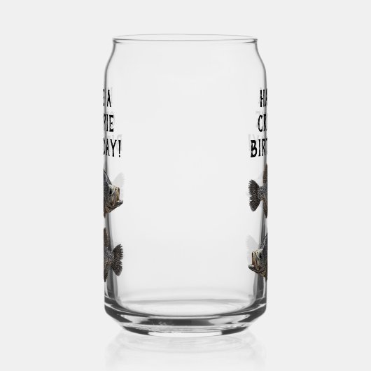 ハッピーバースデークラッピー魚釣りアングラカスタムー ガラス缶 (右)