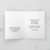 ハッピーバースデークリスチャンカードバラ カード (内部)