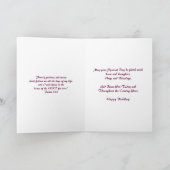 ハッピーバースデークリスチャンカードCOL カード (内部)