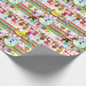 ハッピーバースデークリスマスラッピング紙 ラッピングペーパー (角)