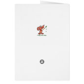 ハッピーバースデーグラウンドホッグデイユーモアアニマルアート (裏面)