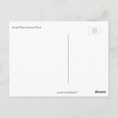 ハッピーバースデーグランドテトンナショナルパーク ポストカード (裏面)